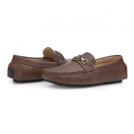 Mocasines marca York Team Polo Club color Café para Hombre-TodoenunLugar-sku: 810886