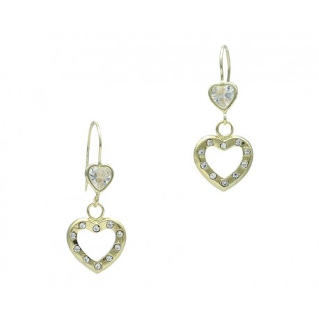 Aretes de Oro Frassinoro de 10 Quilates-TodoenunLugar-sku: 807915