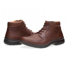 Botas Confort de Piel marca Flexi color Café para Hombre-TodoenunLugar-sku: 814180