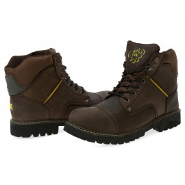 Botas de Trabajo marca Kroogen de Piel color Café para Hombre-TodoenunLugar-sku: 810273