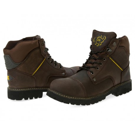 Botas de Trabajo marca Kroogen de Piel color Café para Hombre-TodoenunLugar-sku: 810273