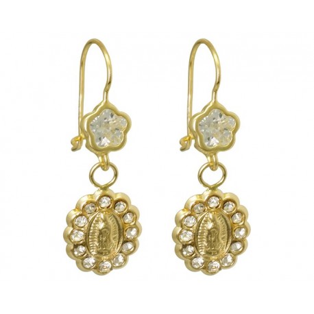 Aretes de Oro Horoz de 10 Quilates-TodoenunLugar-sku: 833908