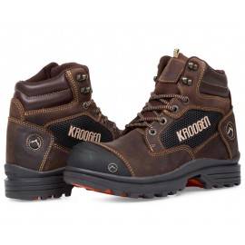 Botas de Trabajo marca Kroogen de Piel color Café para Hombre-TodoenunLugar-sku: 807393