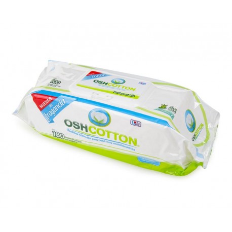 Toallitas Húmedas con Aloe Vera Orgánico marca Oshcotton para Bebé-TodoenunLugar-sku: 509593