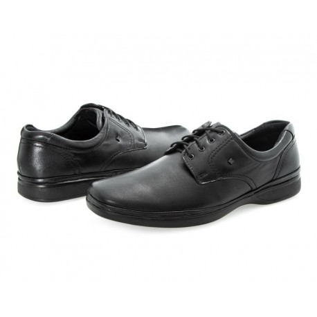 Zapatos Confort marca Porto Sur de Piel color Negro para Hombre-TodoenunLugar-sku: 800071