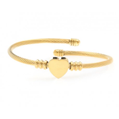 Pulsera de Acero Inoxidable Stainless Steel-TodoenunLugar-sku: 836273