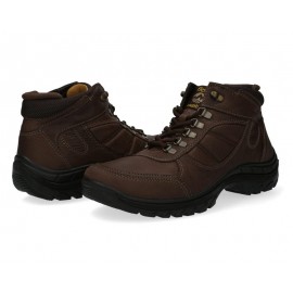 Botas de Trabajo marca Flexi de Piel color Café para Hombre-TodoenunLugar-sku: 811411