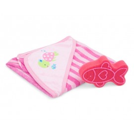 Toalla Rosa marca Bam-Bu para Bebé Niña-TodoenunLugar-sku: 585677