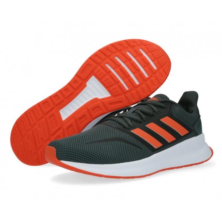 Tenis Adidas Runfalcon color Gris para Hombre-TodoenunLugar-sku: 800999