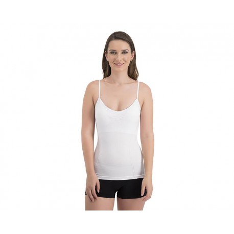 Camiseta Control Beauty Secret Blanca para Mujer-TodoenunLugar-sku: 330469