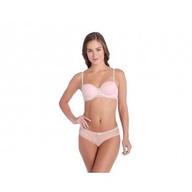 Coordinado color Rosa marca Eva tu Estilo Íntimo para Mujer-TodoenunLugar-sku: 313660