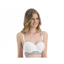 Brasier Strapless color Blanco marca Leonisa para Mujer-TodoenunLugar-sku: 332904