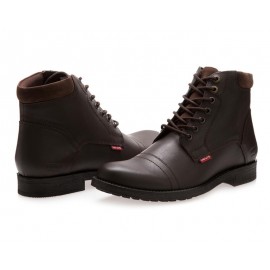 Botas Casuales marca Levi´s de Piel color Café para Hombre-TodoenunLugar-sku: 811004