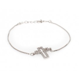 Pulsera con Acabado de Rodio Horoz-TodoenunLugar-sku: 833258